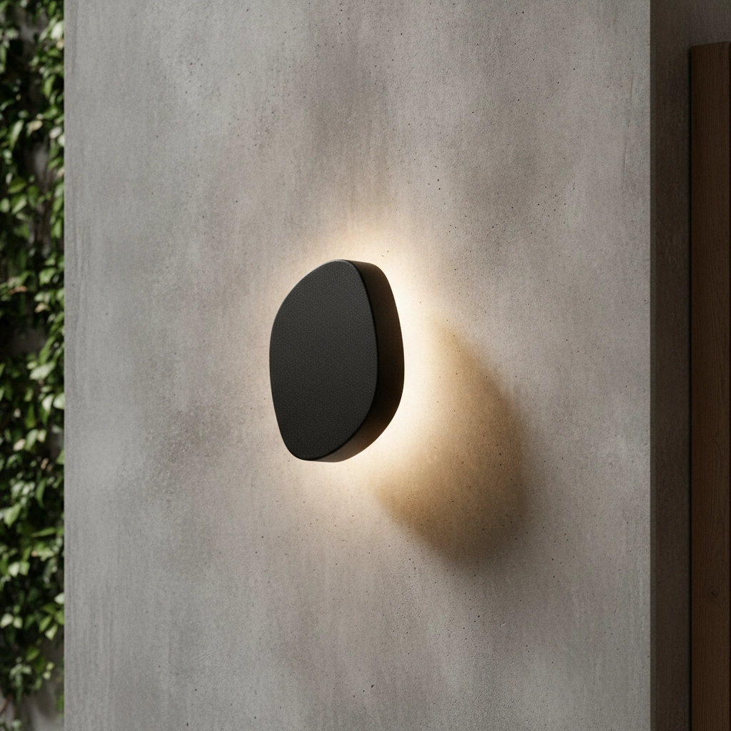 Lampe murale de conception Balic Noir extérieur