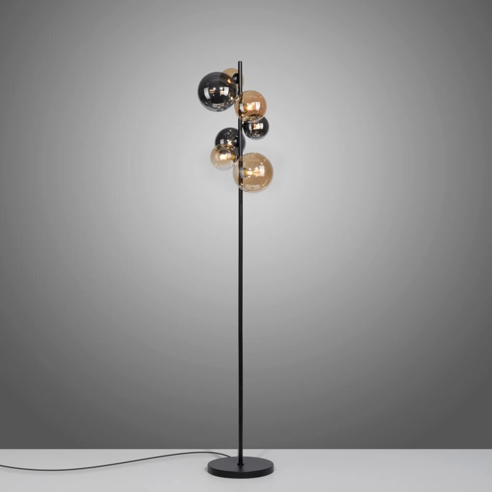 Lampadaire noir Popsicle conception Paul Neuhaus 4012248375532