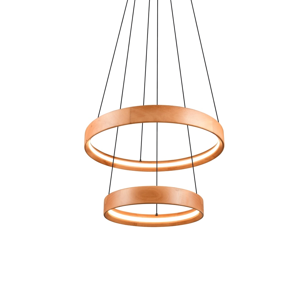 Suspension design Lynwood bois Ø 60cm Trio 4017807662276