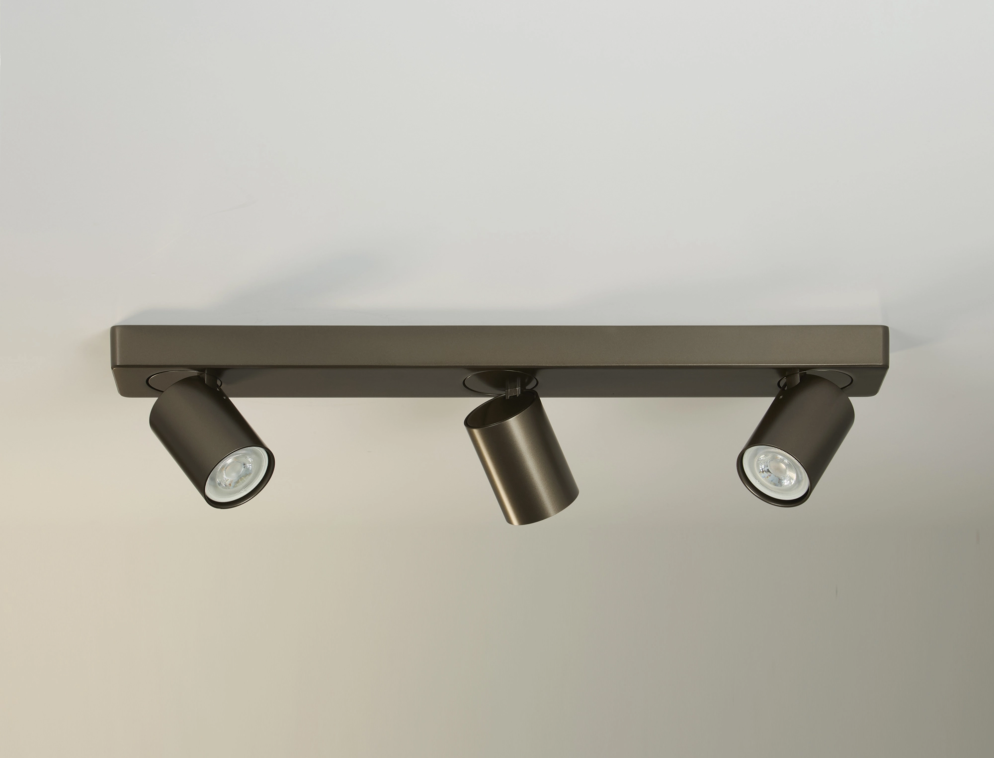 Lampe de plafond Moon 3 bronze rectangulaire Lyora 5053423311845