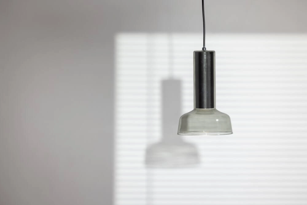 Lampe suspendue Beal verre fumé Ø 18cm ETH 8720195308256