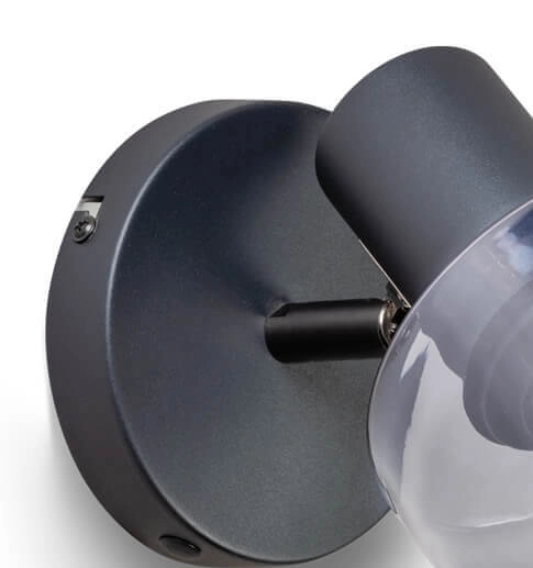 Applique Sledge Glass verre de fumée ETH 8720195302940