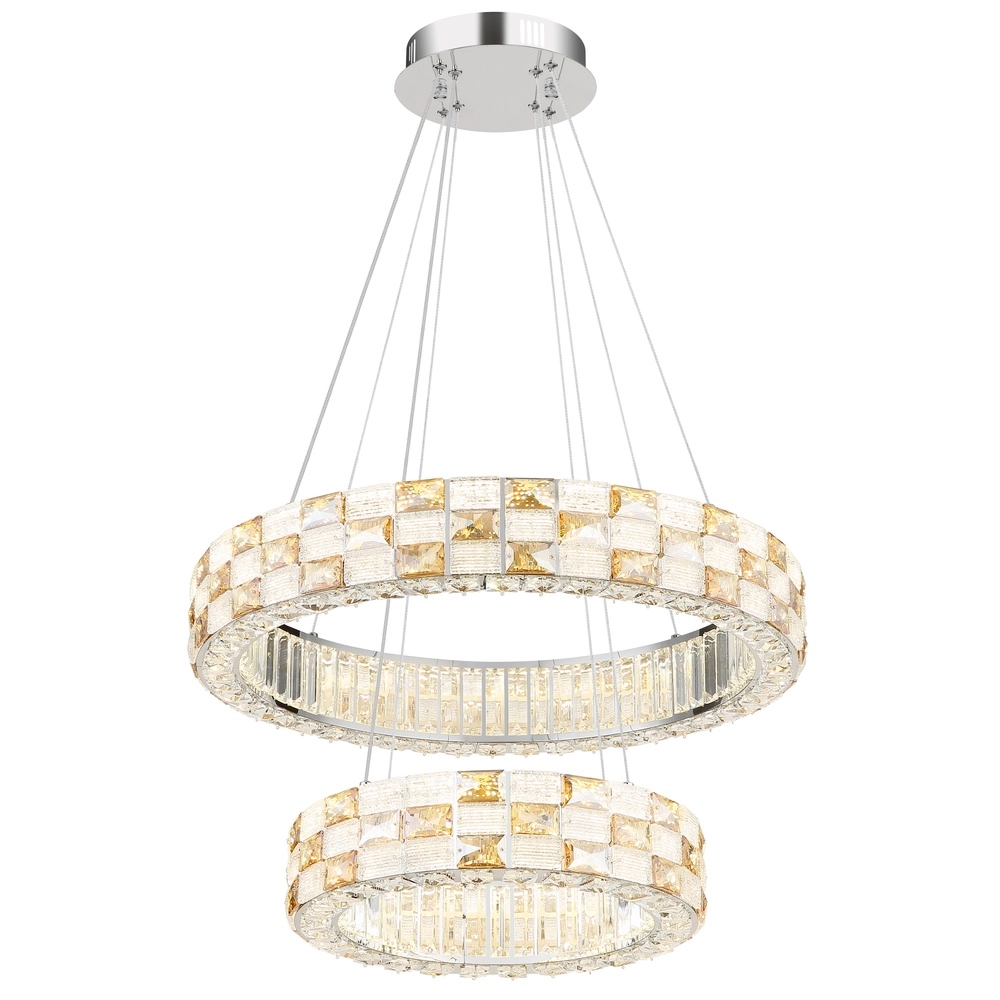 Lampe suspendue Lidia Chrome