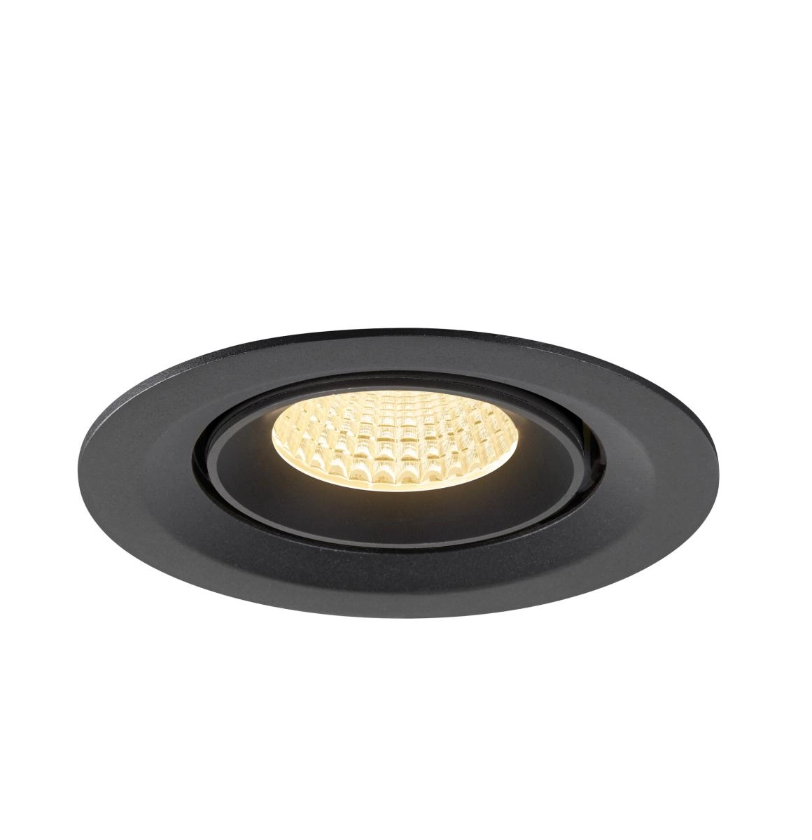 Spot encastré Numinos Gimble M noir 3000K - 55 deg SLV 4024163311892