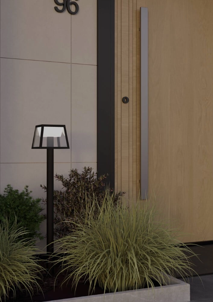 Lampe sur pied solaire Altilia noir 106cm Eglo 9008606298020