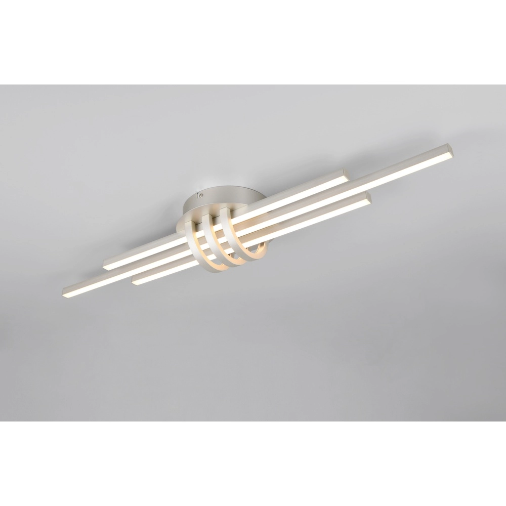 Plafonnier Cinto Design nickel Trio 4017807612516