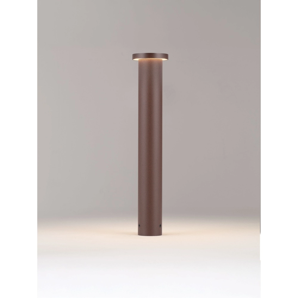 Éclairage de chemin moderne Bast brun rouille 45cm - 2700K Lyora 5212017497659