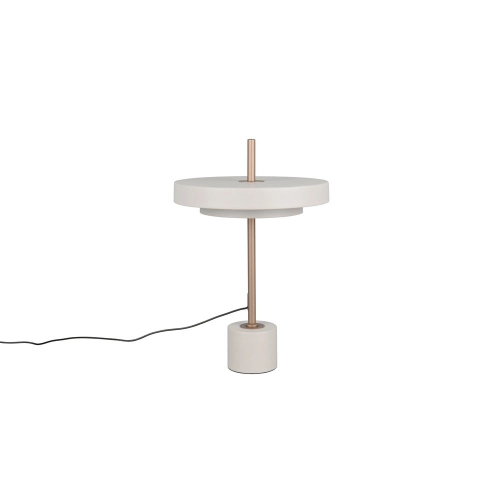 Lampe de table design Keaton blanc Trio 4017807655889