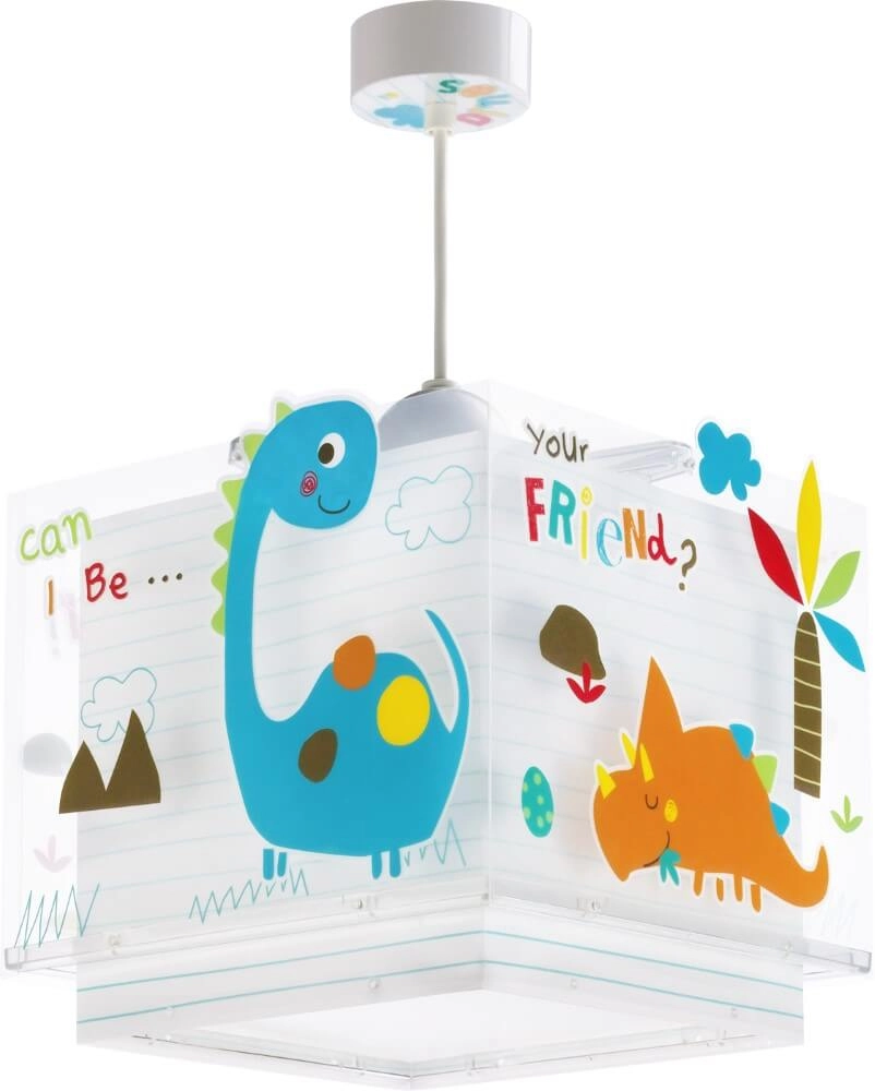 Lampe suspendue chambre d'enfant Dinos Dalber 8420406734521