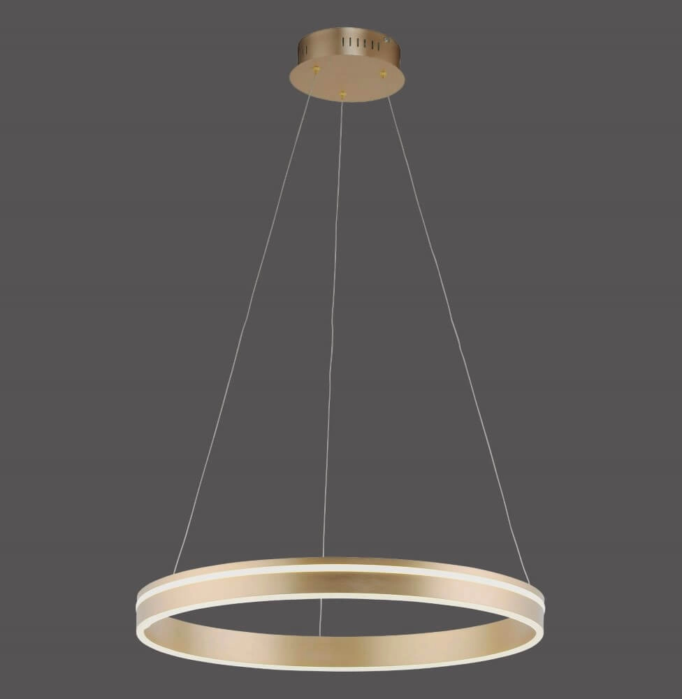 Lampe suspendue design Q-Vito Ø 59cm en laiton Paul Neuhaus 4012248357767