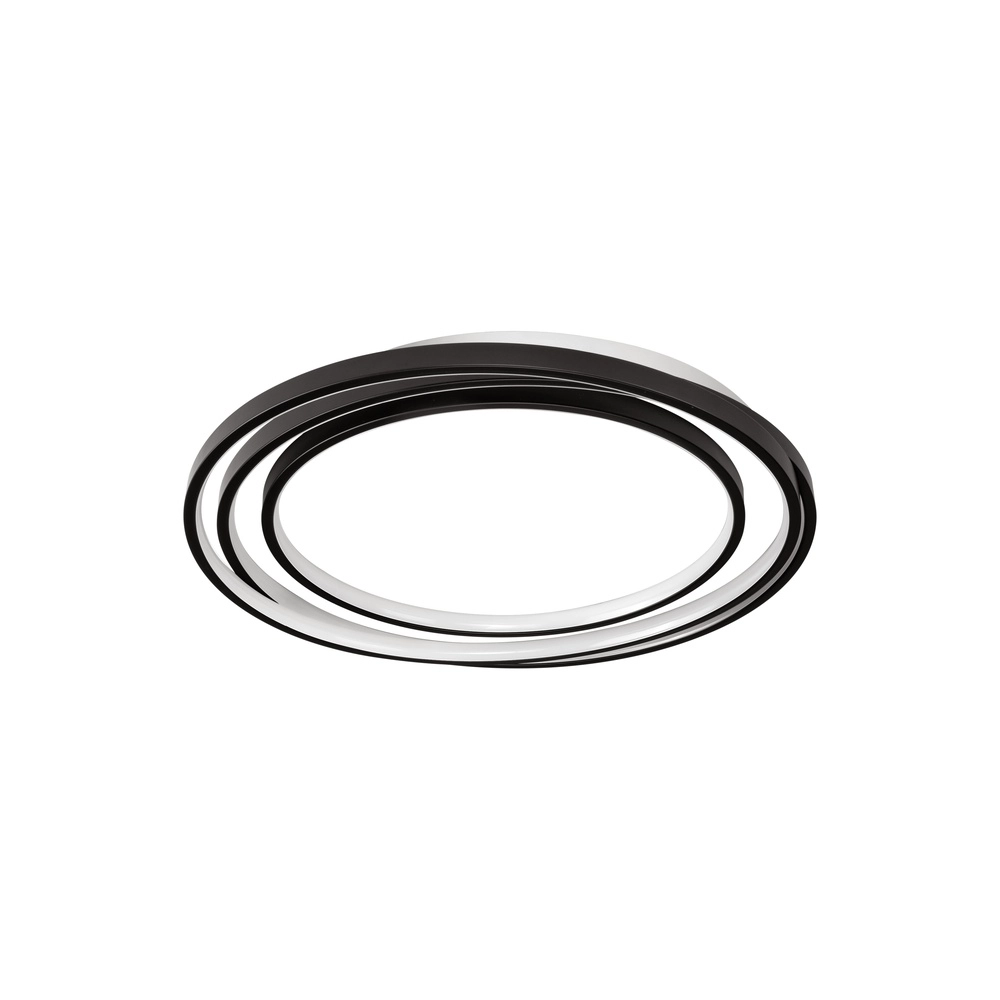 Plafonnier rond Arbor noir Ø 54cm Lyora 5212017454935