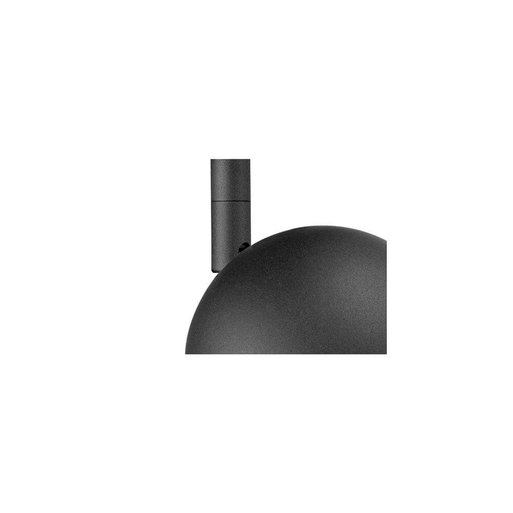 Spot pour le rail Light Eye 90 noir Ø 9cm 1 phase SLV 4024163295468