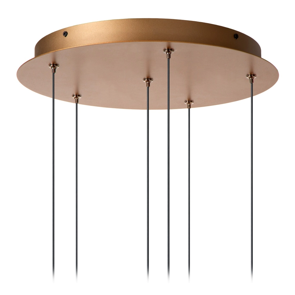 Lampe pendante de conception Griffith Bronze à 6 lumières Premium by Lucide 5411212241948