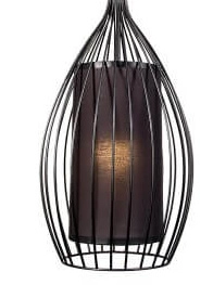 Lampe à main avec tissu Abi Ø 22 cm Lyora 5903139886499