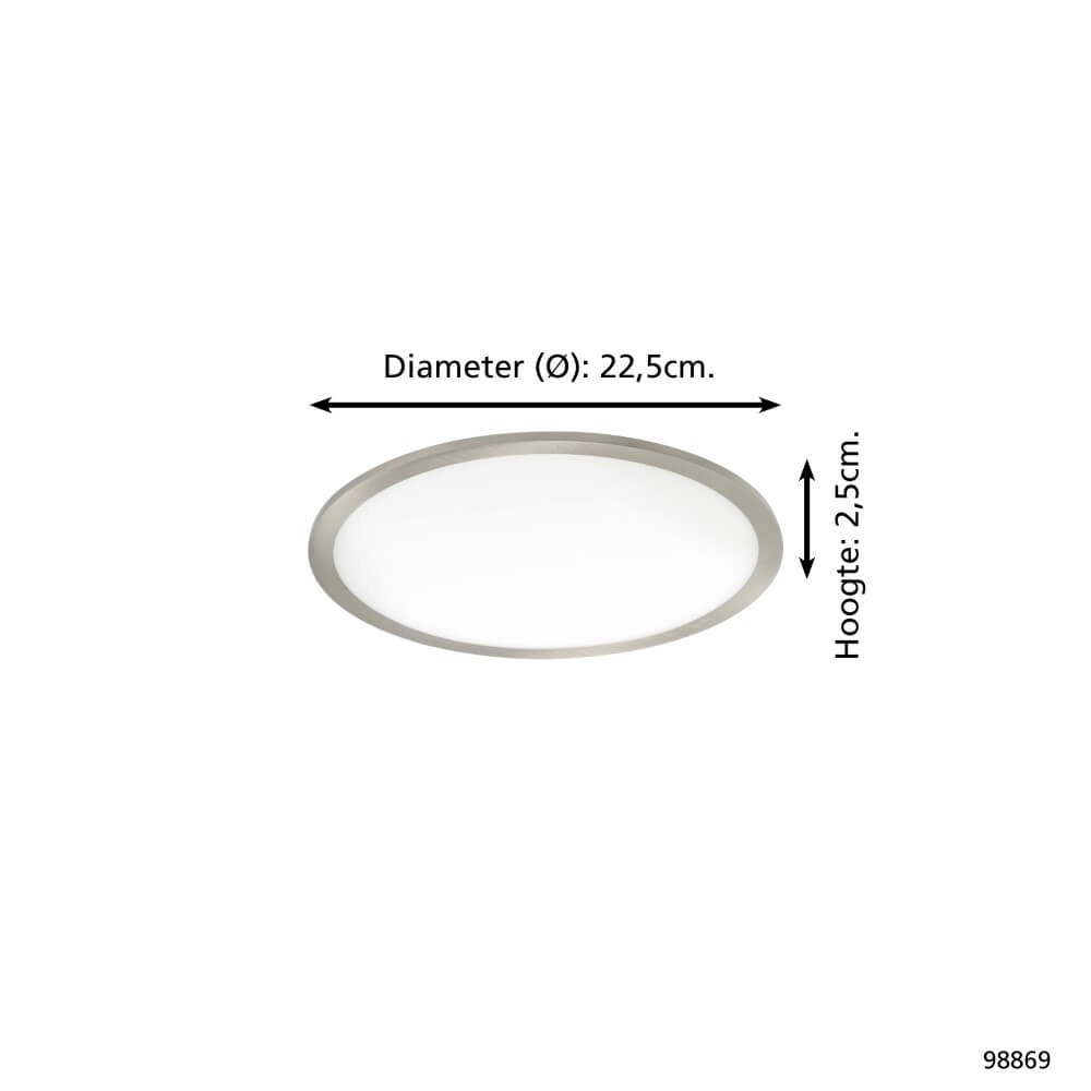 Lampe encastrée Fueva Flex Acier inoxydable 4000K Eglo 9002759988692