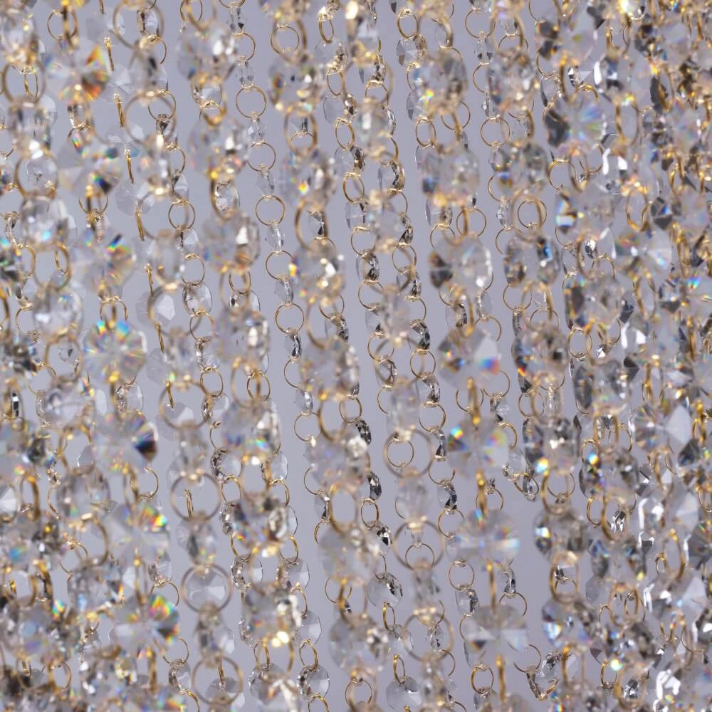 Suspension orientale Swoop 5 lumières Searchlight 5053423271903