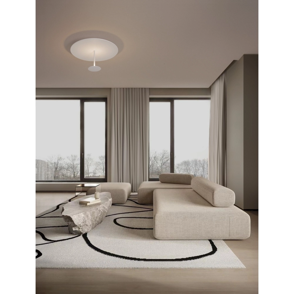 Plafonnier design Nima blanc Ø 60cm Plafonnier design Nima blanc Ø 60cm