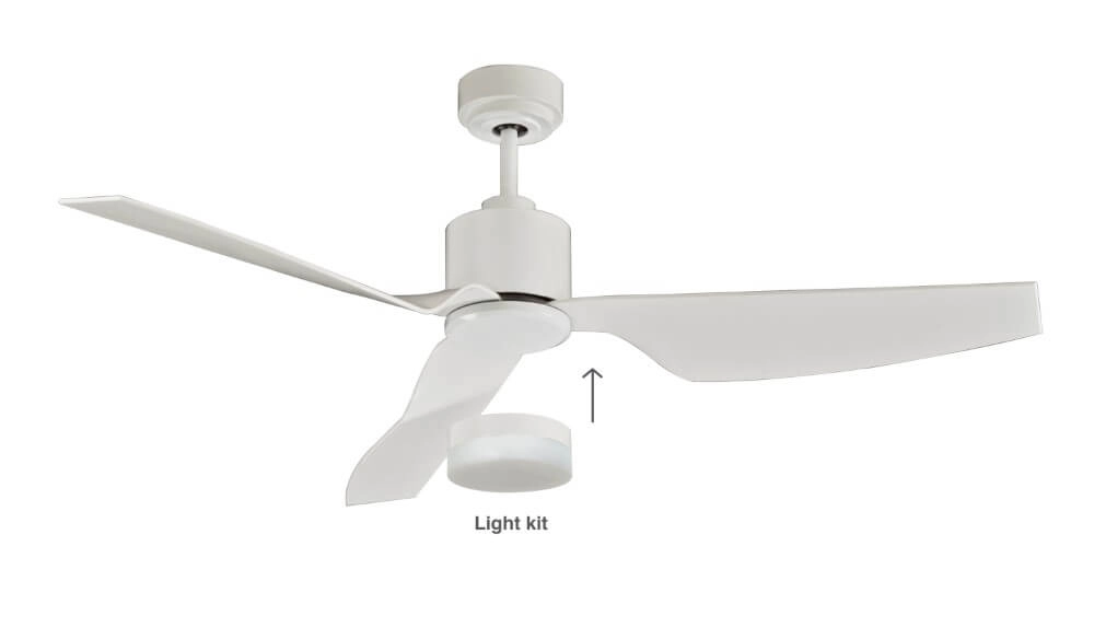 Ventilateur de plafond blanc Airfusion Climate II Ø 127 cm Beacon 9333509091158