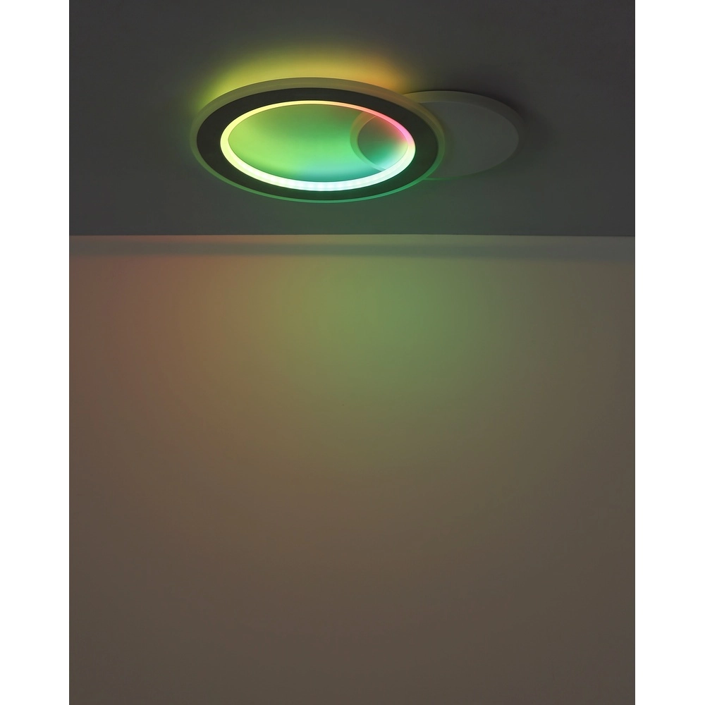 Lampe de plafond à design Mavis Blanc Globo 9007371589234