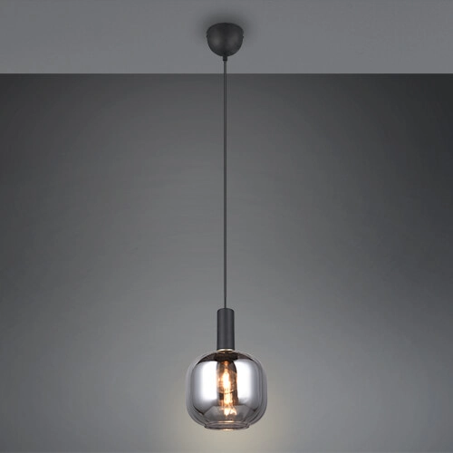 Navette Diva Ø 20cm - verre fumé