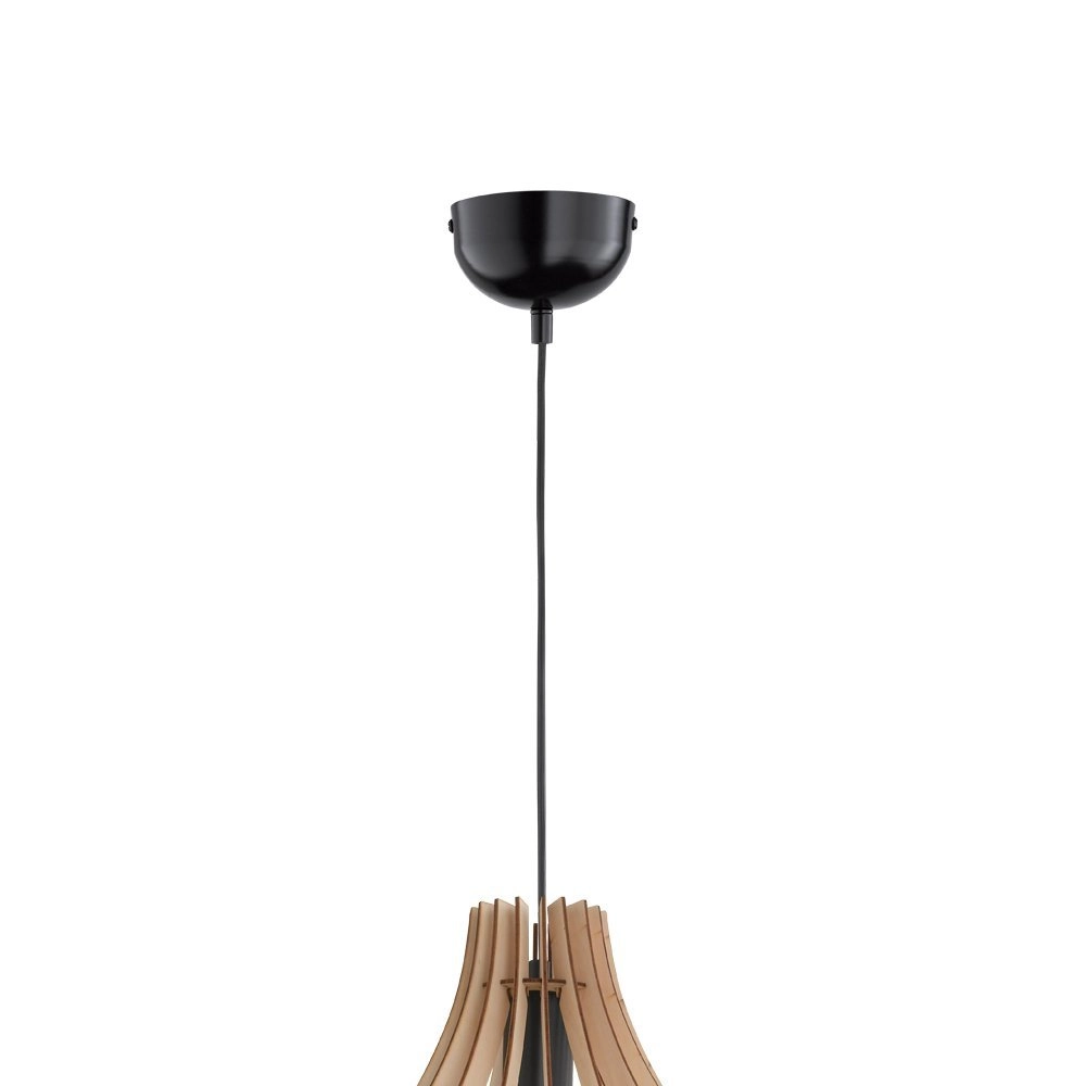 Lampe à suspension Wood Bois Trio 4017807301915