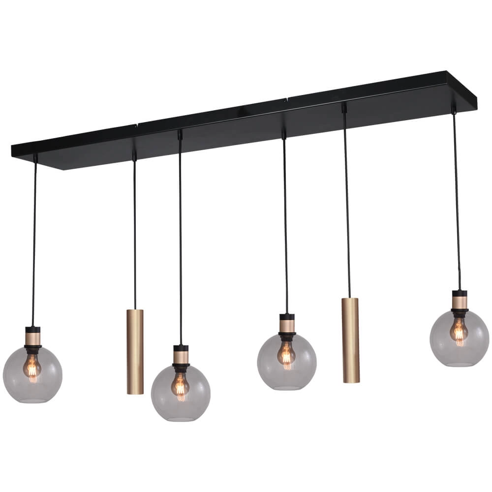 Lampe suspendue Lazise 2 4x Ø 20cm et 2x GU10
