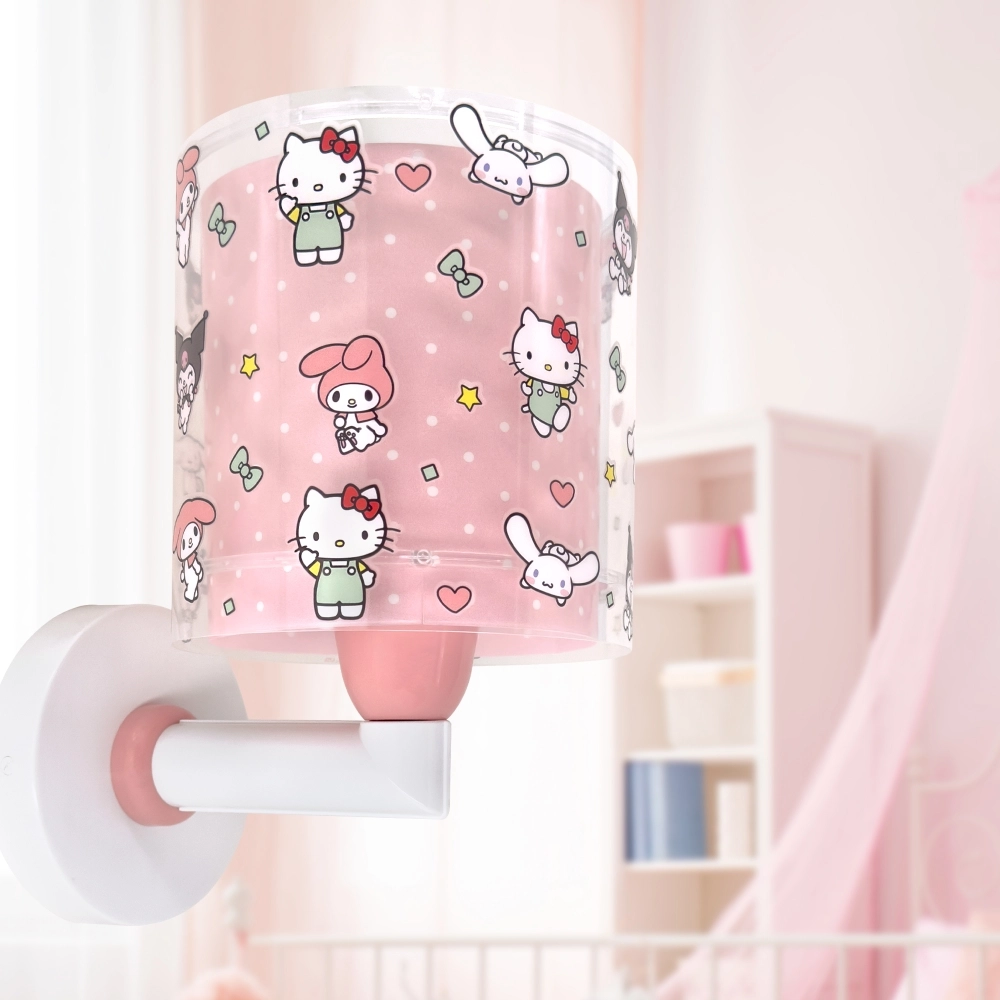Applique murale Hello Kitty & Friends rose Dalber 8420406412597