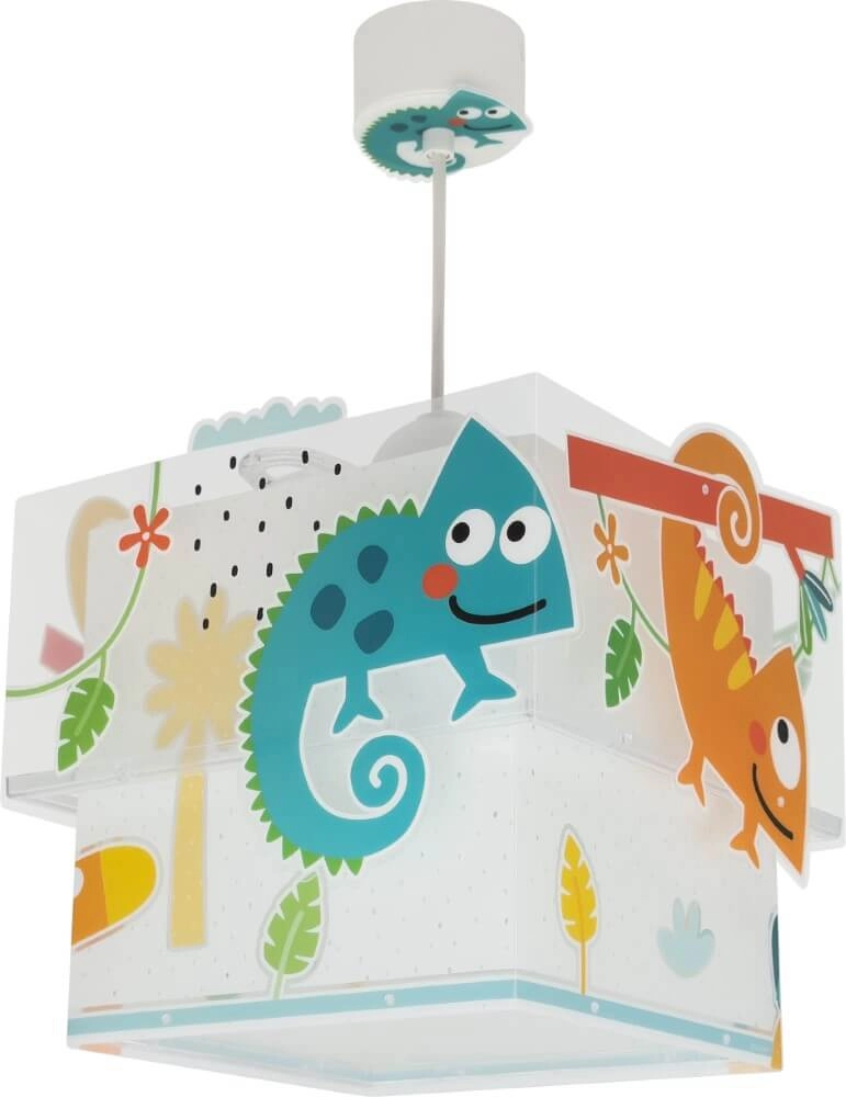 Lampe suspendue design chambre d'enfant Happy Jungle Dalber 8420406633121