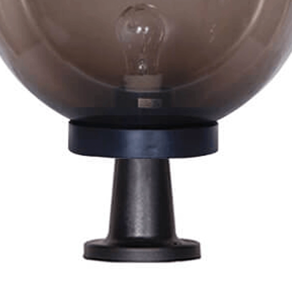 Lampe globe Bolano 58cm. Fumée de piédestal Lyora 8716803507678