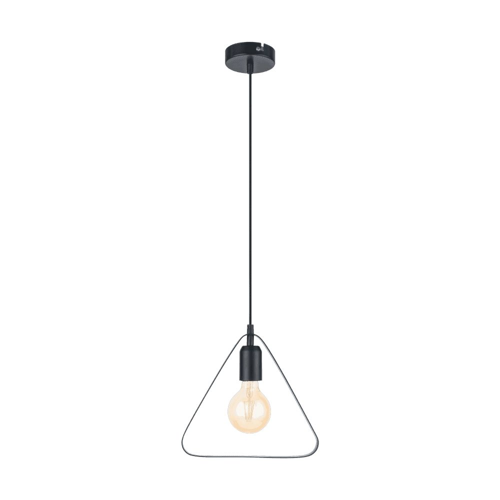 Lampe à suspension Bedington Triangle noir Eglo 9002759497743