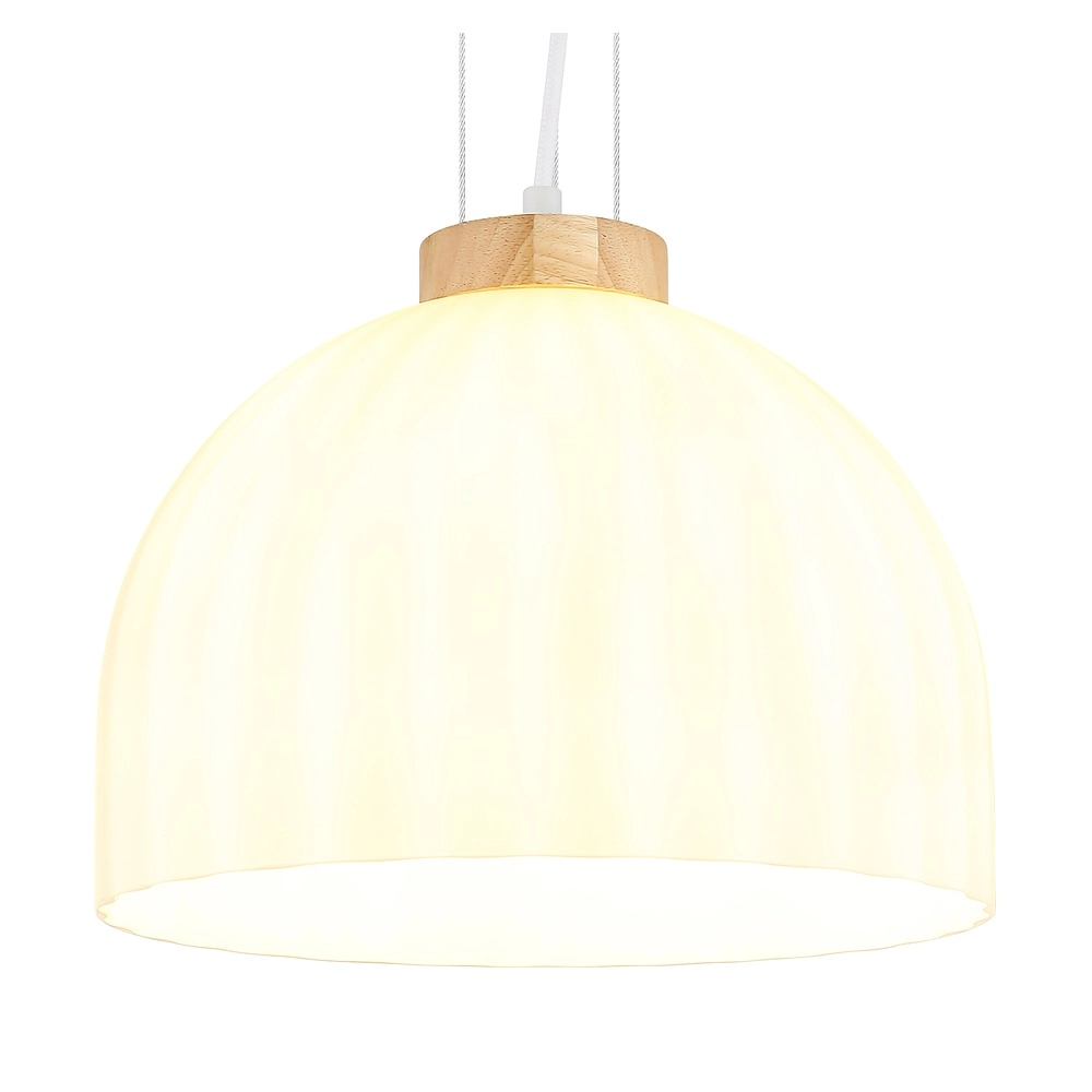Lampe suspendue Swanson blanc Ø 30cm Globo 9007371589999