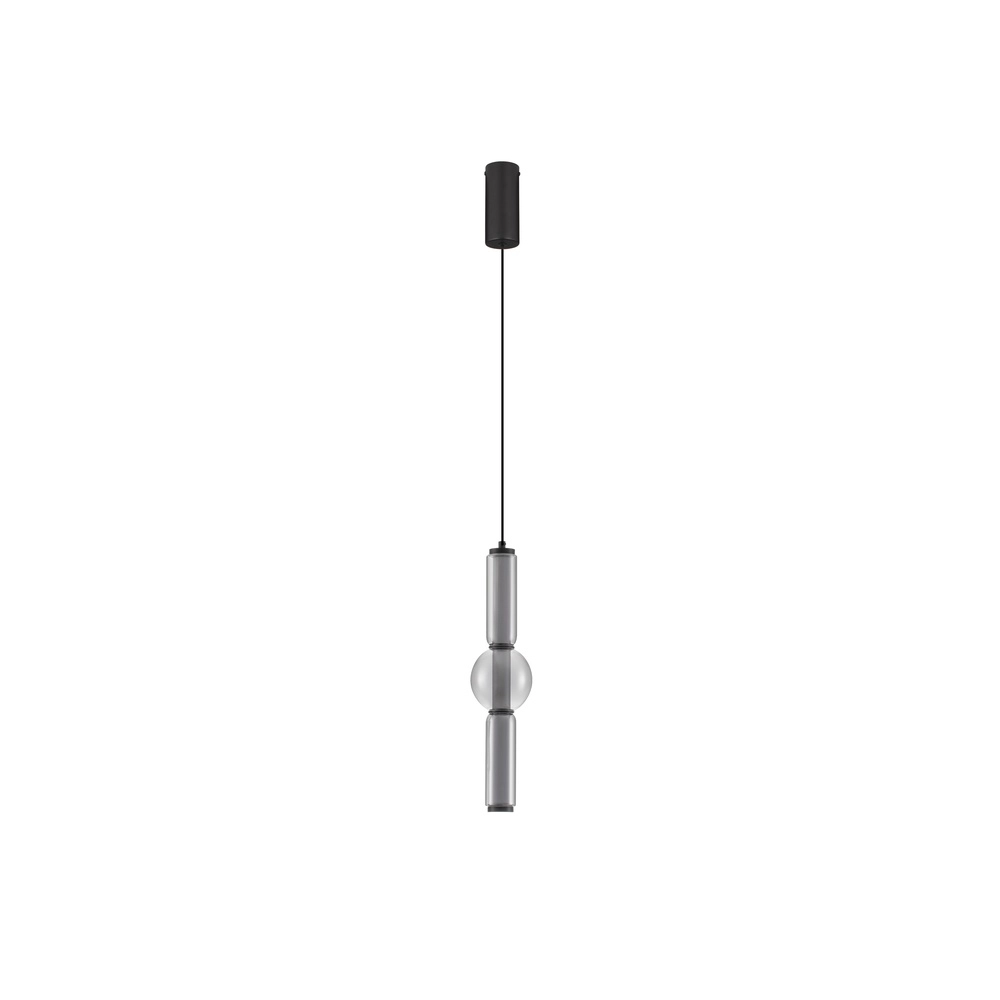 Suspension Ulon Verre fumé à 1 lumière Lyora 5212017474186