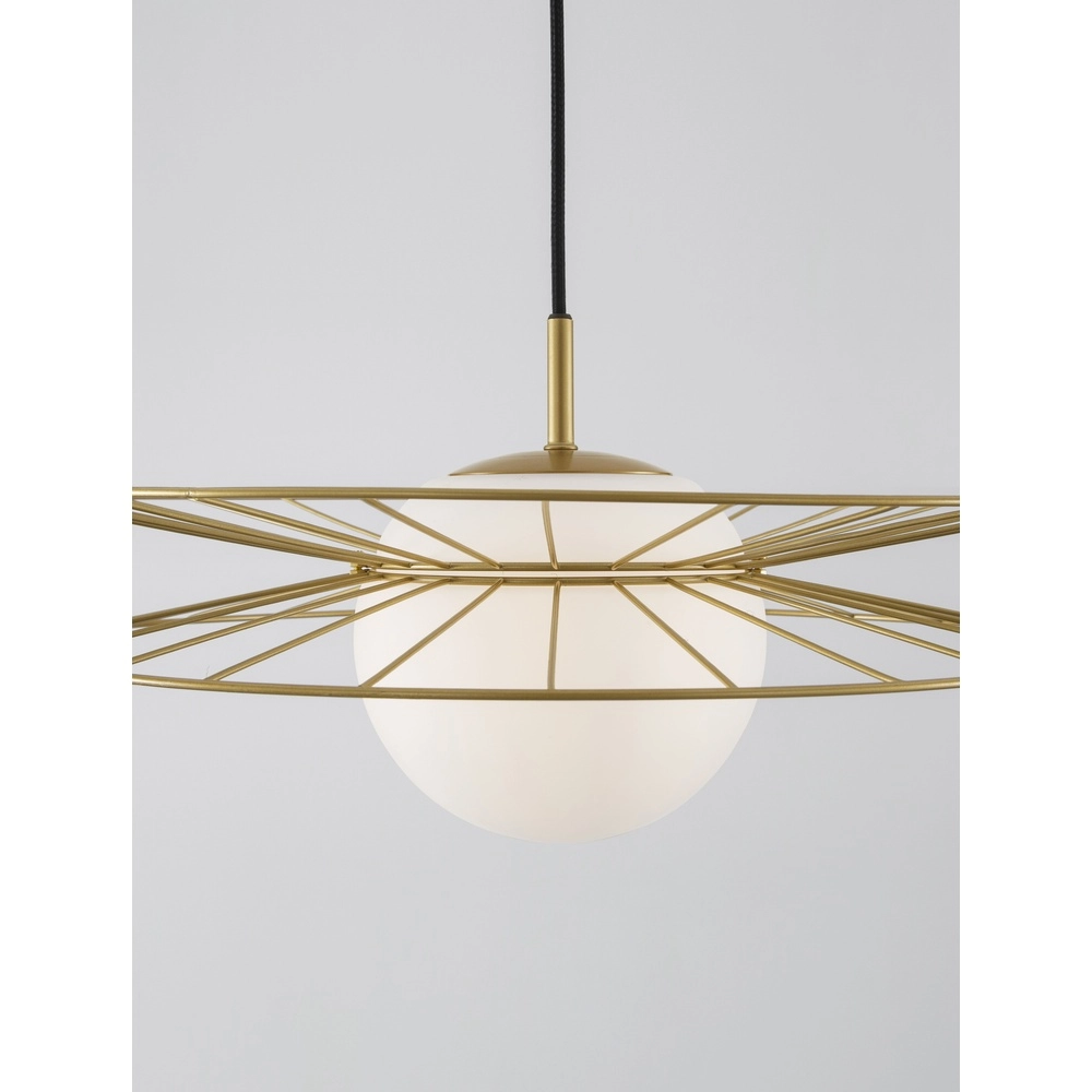 Suspension dorée Ellery Ø 45cm Lyora 5212017435286