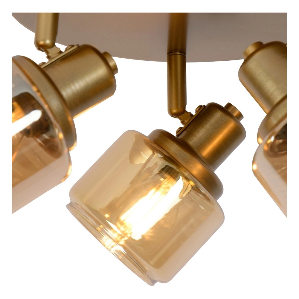 Lampe de plafond Bjorn Or 3 vieux Lucide 5411212771261