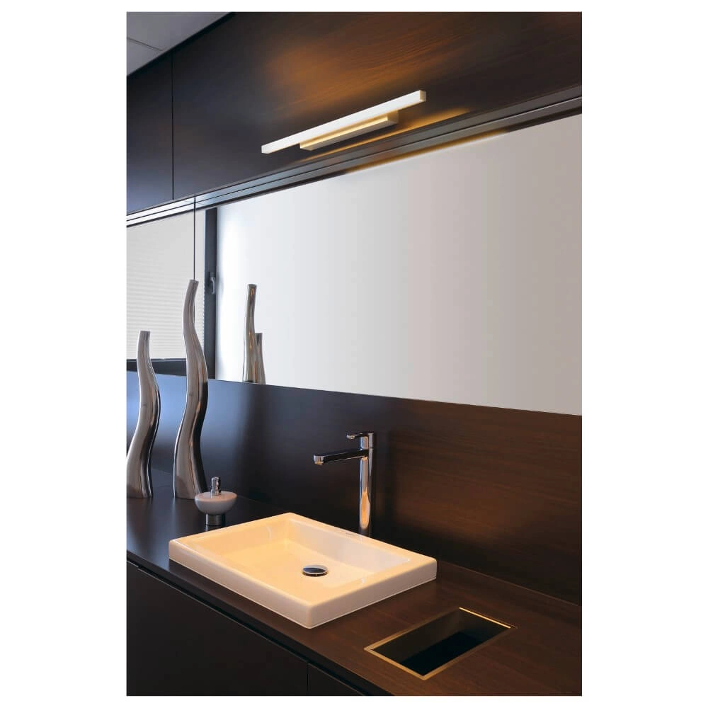 Éclairage de miroir à LED Glenos II argent SLV 4024163236607