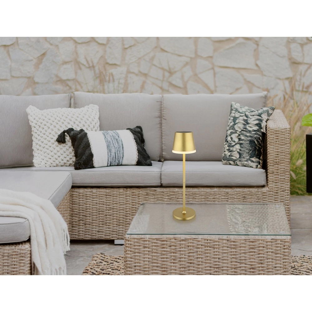 Lampe de table solaire Vannieso Or Globo 9007371484355