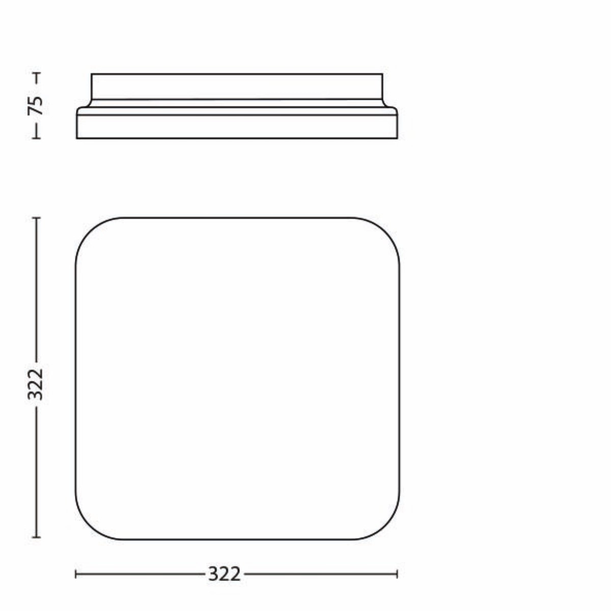 Lampe de plafond Mauve Philips 8718696162804