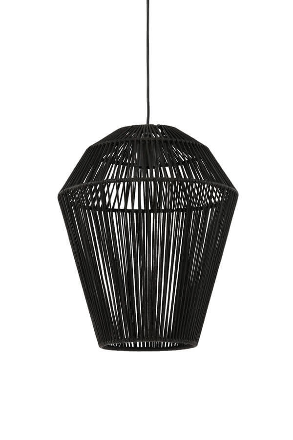 Suspension Bohème Deya noir Ø 30cm Light & Living 8717807681142