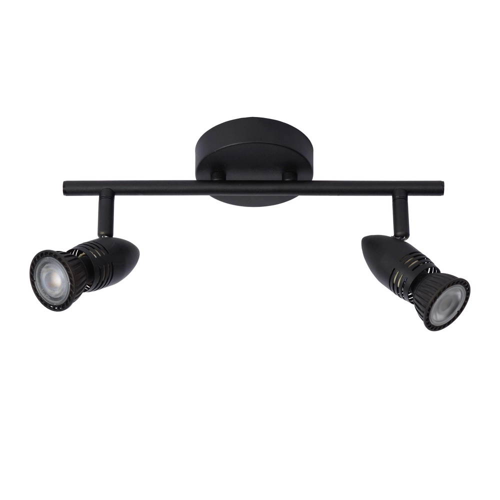 Projecteur de plafond Caro 2-noir clair