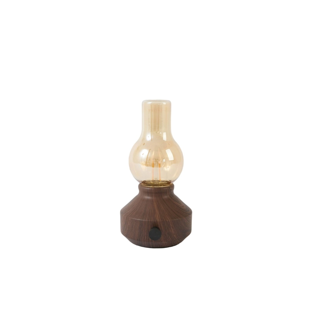 Lampe de table Zeny Bois sur batterie