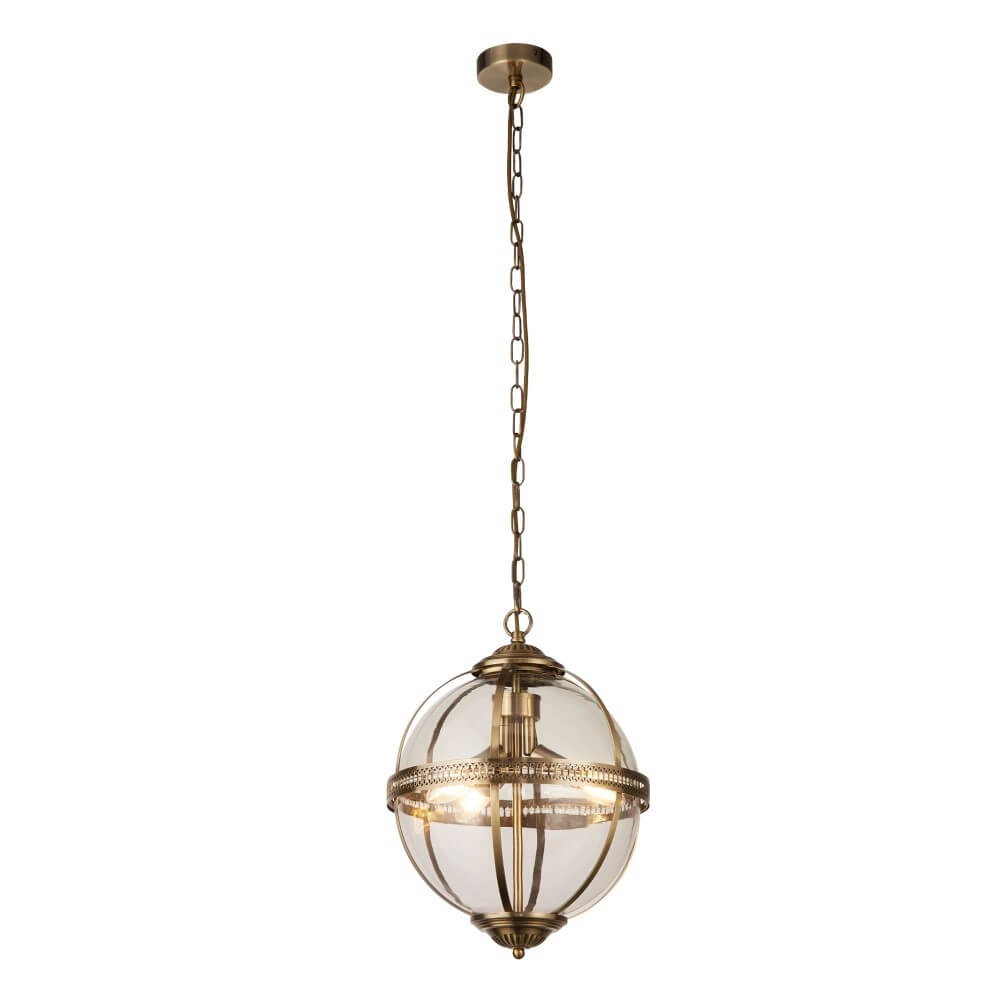 Lampe suspendue classique Coronet or Searchlight 5053423243054