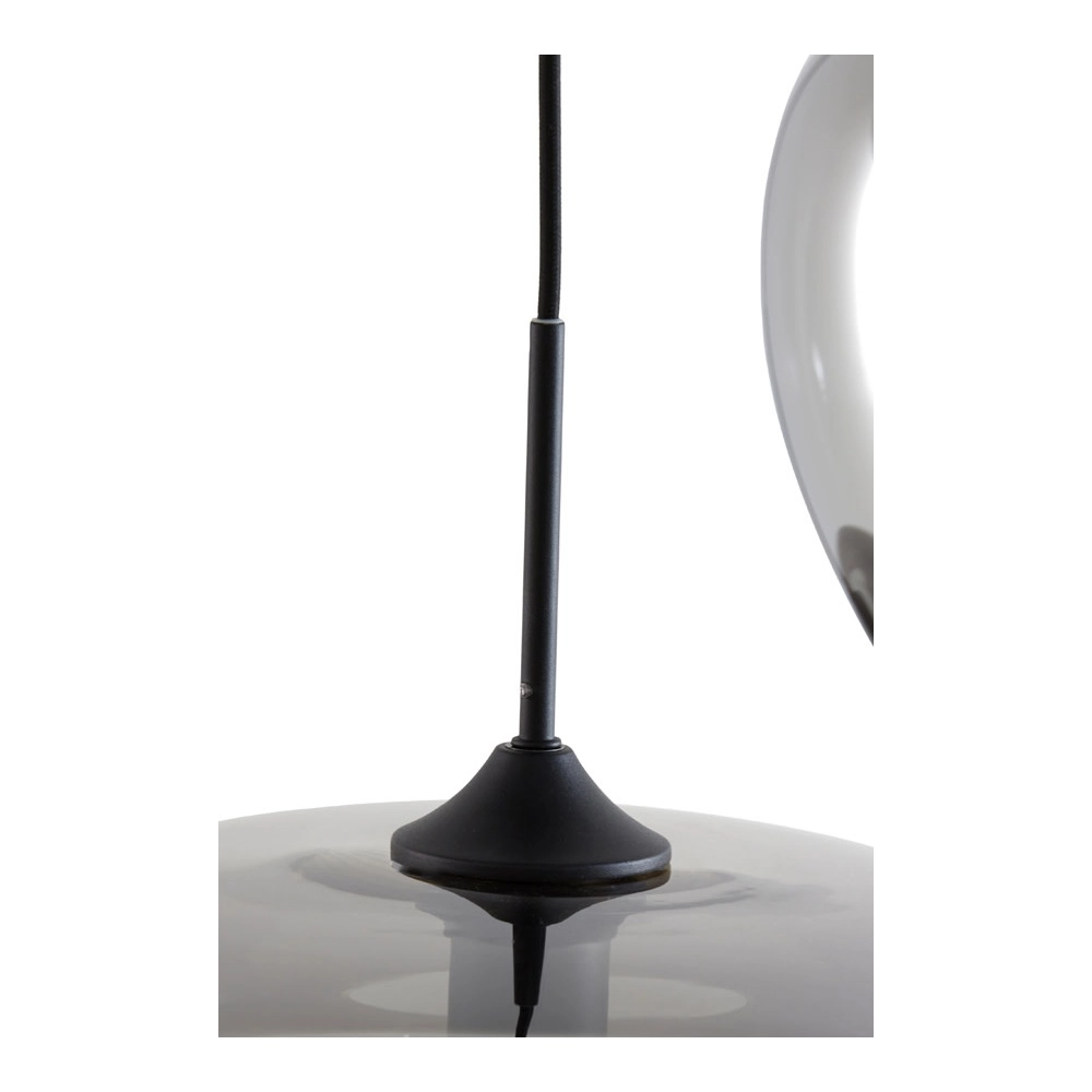 Lampe suspendue Mayson Fumée à 3 lumières Light & Living 8717807639020