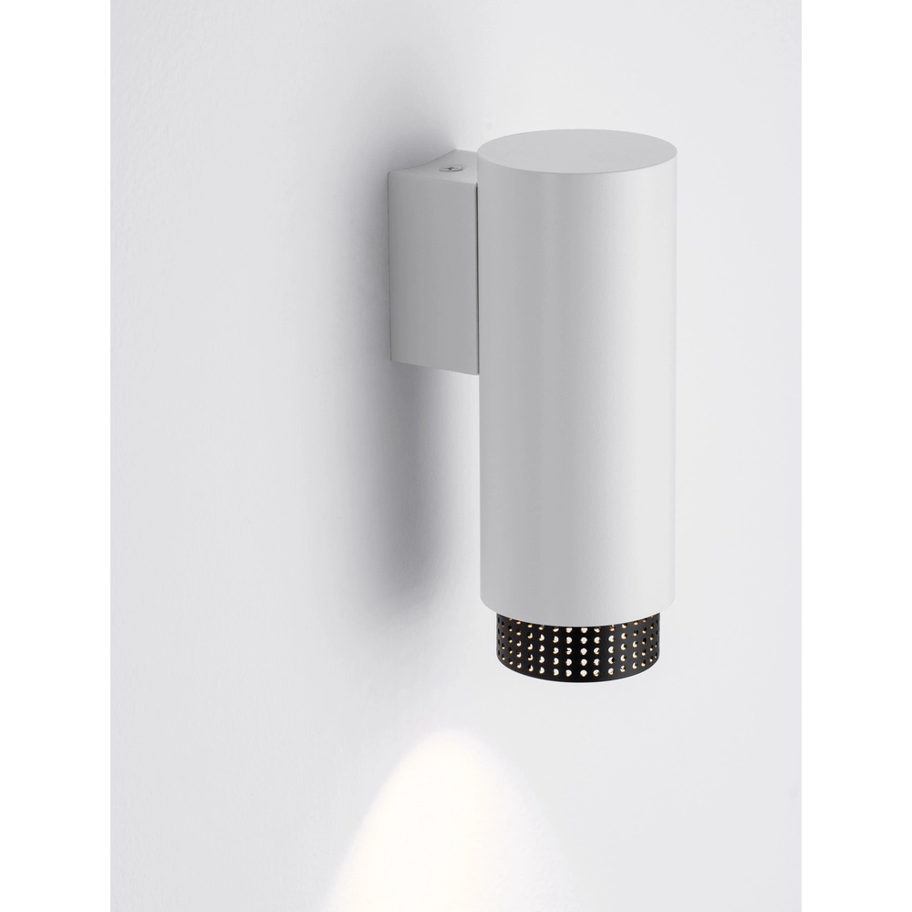 Spot mural Nessi blanc avec noir Lyora 5212017475152