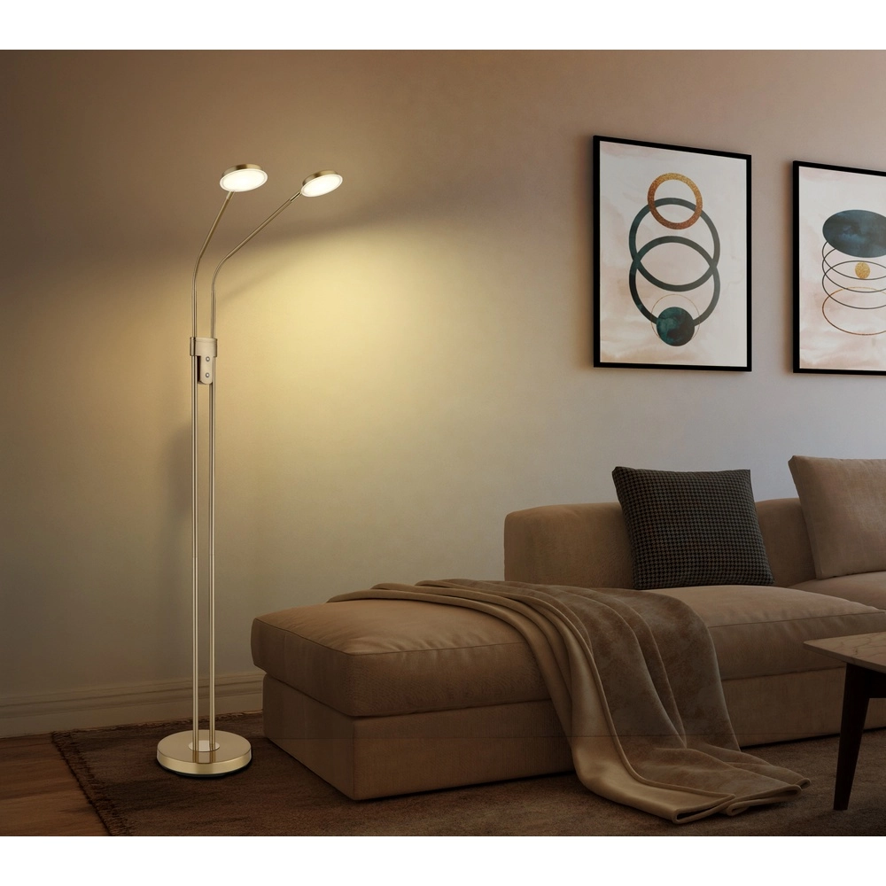 Lampe de lecture double Silvio Or Globo 9007371589364
