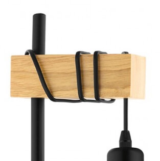 Lampe de table Townshend Bois Eglo 9002759435158