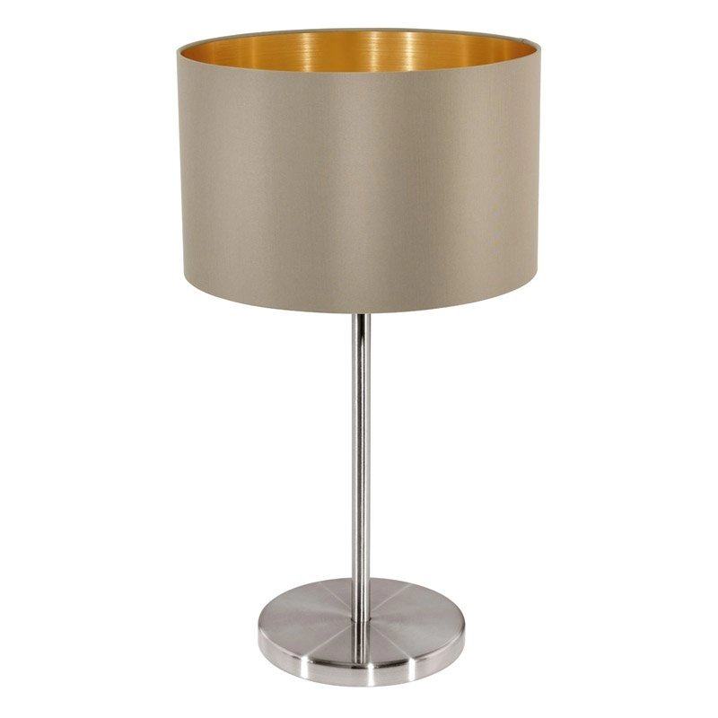 Lampe de table Maserlo Beige/Or Lampe de table Maserlo Beige/Or