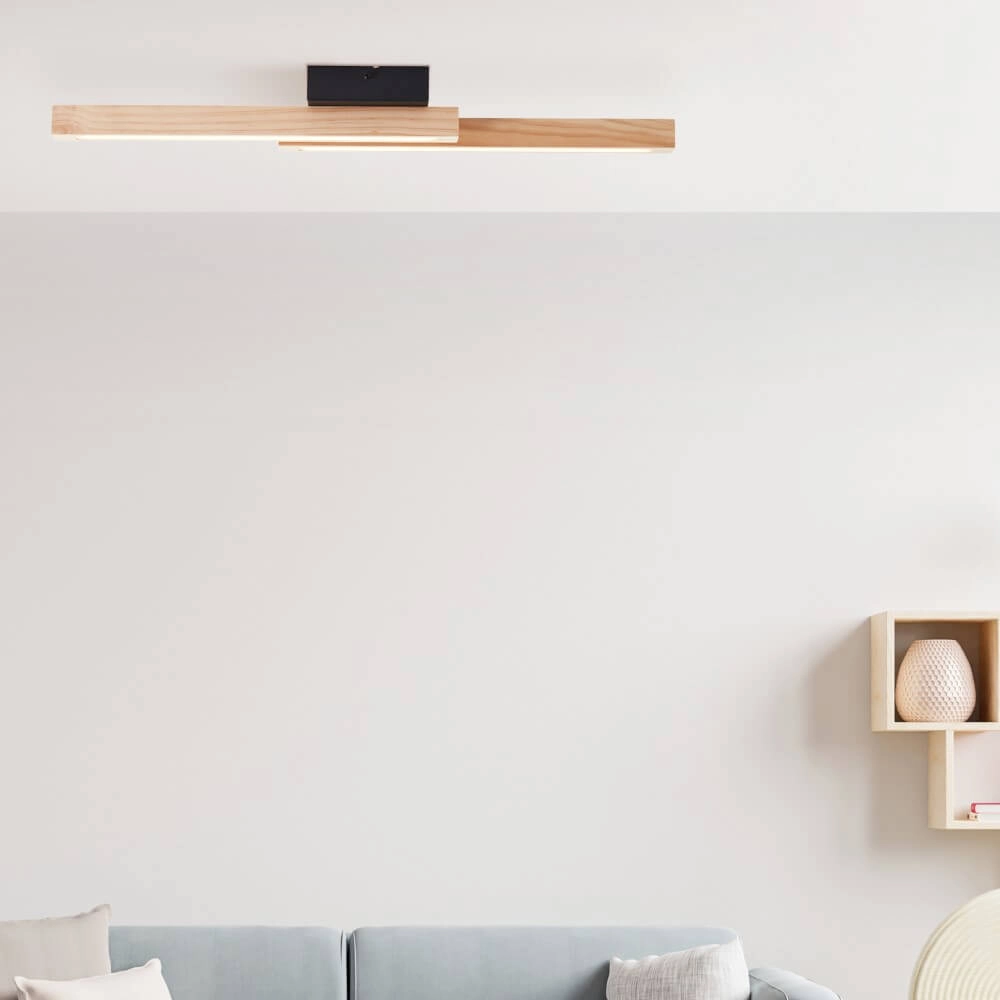 Plafonnier en bois Arion 62 cm Brilliant 4004353425790