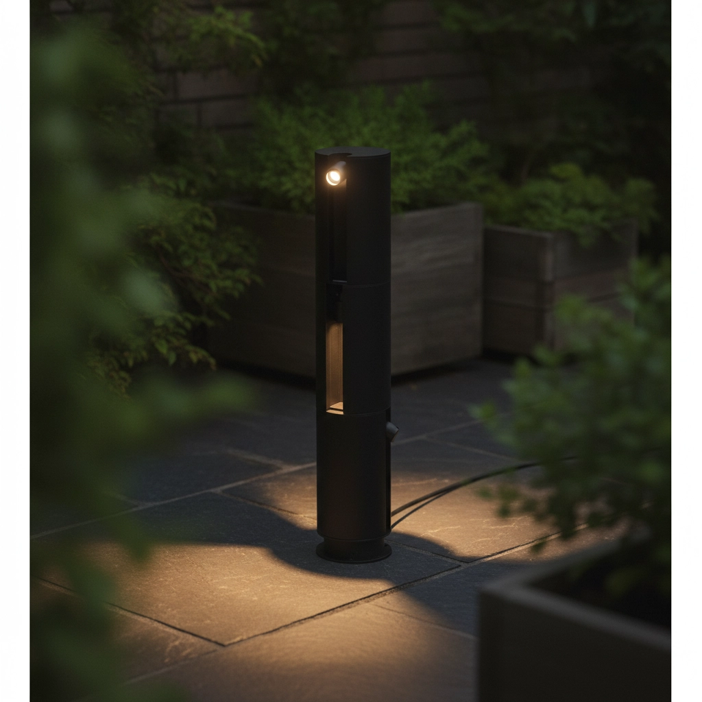 Lampe de jardin Taglio 8W Noir
