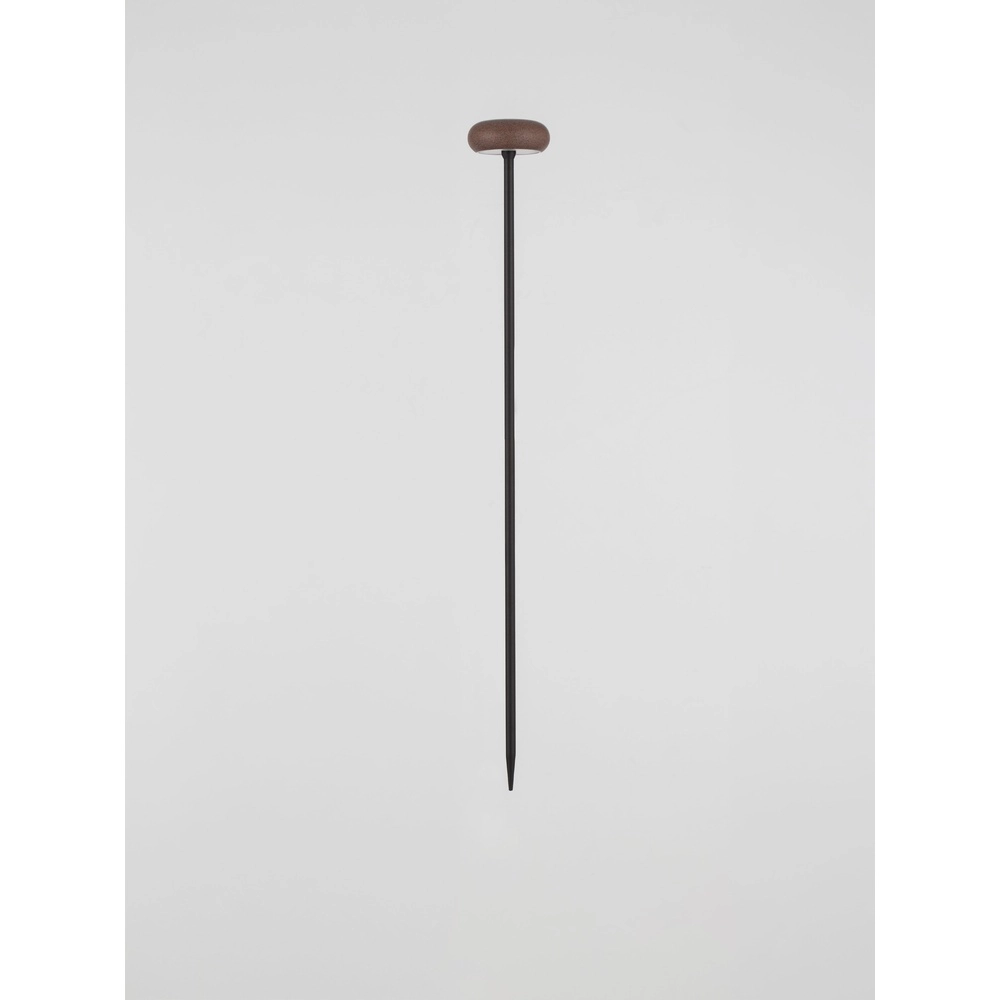 Lampe de jardin Cami Pierre brune de 80 cm Lyora 5212063504516