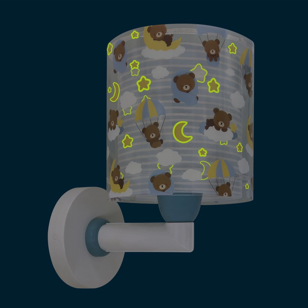 Applique murale chambre d’enfant Baby Teddy bleu Dalber 8420406002194